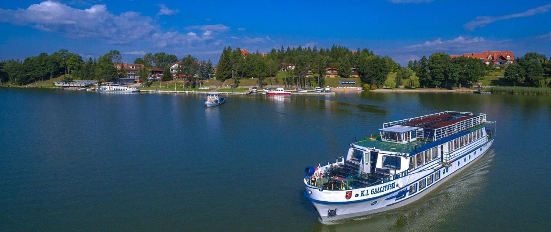 Domek Na Wodzie - Houseboat -Sauna, Taras Na Dachu, Dwie Sypialnie Mikołajki Luaran gambar